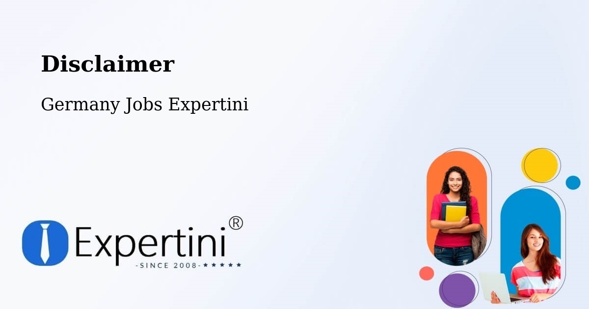 Disclaimer – Bahlingen - Germany Jobs Expertini